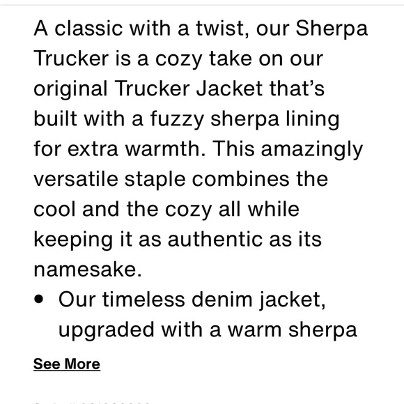 Levi’s Original Sherpa Trucker Jacket Black Denim size M - Picture 3 of 16